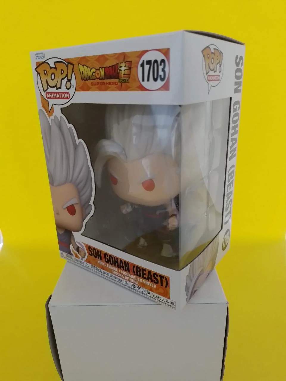 Funko Pop! Animación Dragon Ball Super Hero - Son Gohan (Bestia) #1703 - NUEVO – photo 2